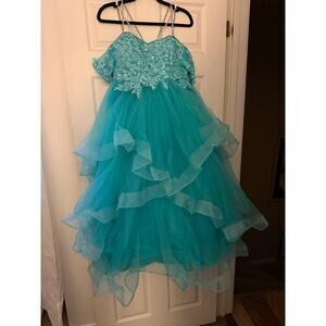 Teal Prom/Formal Dress Size 12